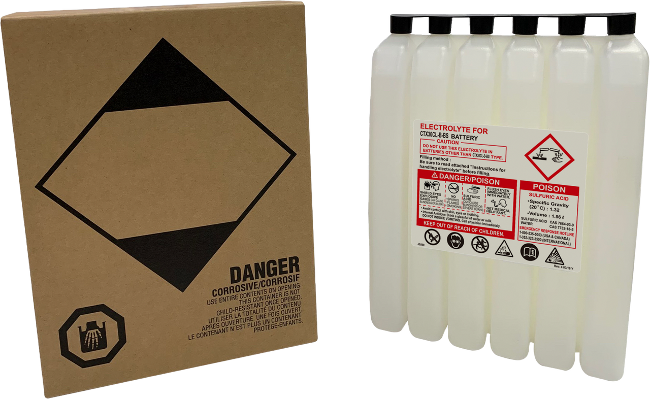 Fire Power Sealed Battery Electrolyte Pack 1560Cc - 1560CC CTX