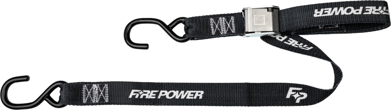 Fire Power 1.5" Tie-Down Black 2/Pk - 29-13050
