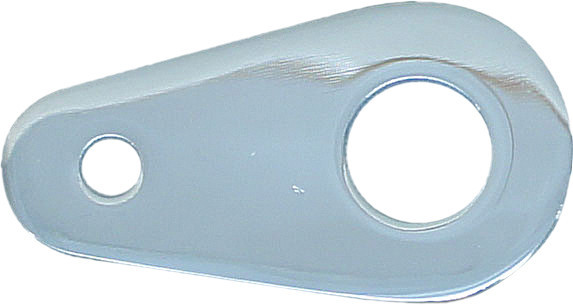 Harddrive Switch Bracket 3/4" Switch Hole Chrome - 301238