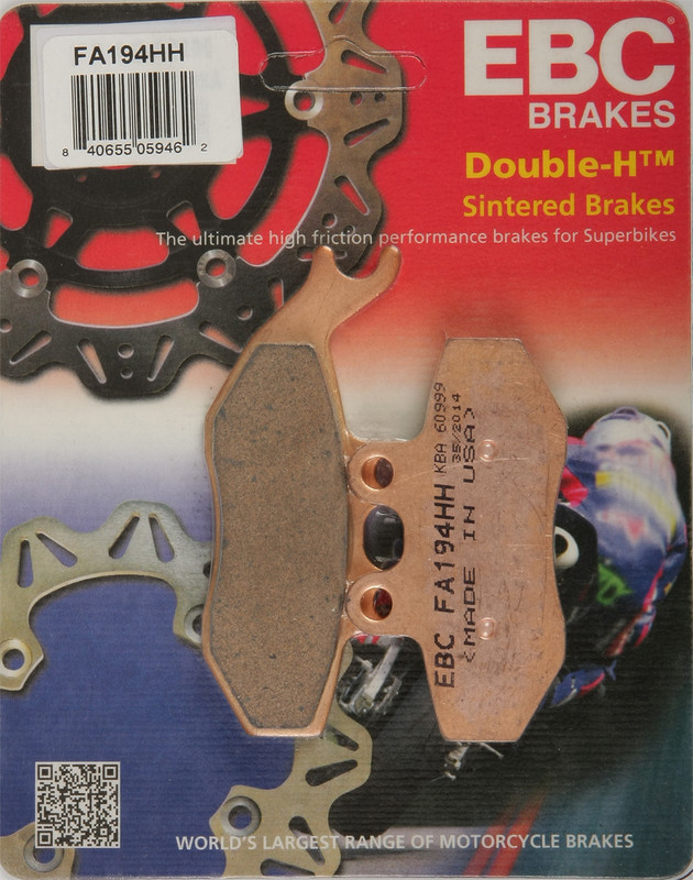 EBC Double-H Sintered Metal Brake Pads FA194HH