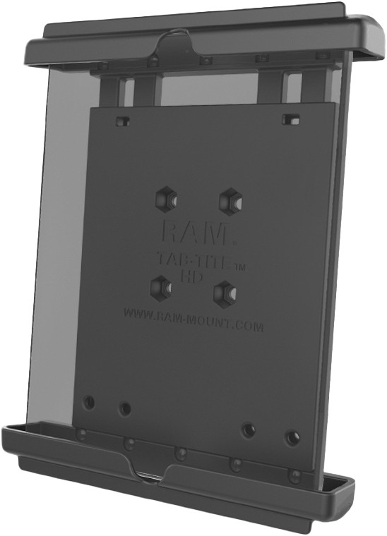 Ram Mount Tab-Tite Spring Loaded Holder Universal 8" W/ Case - RAM-HOL-TAB12U
