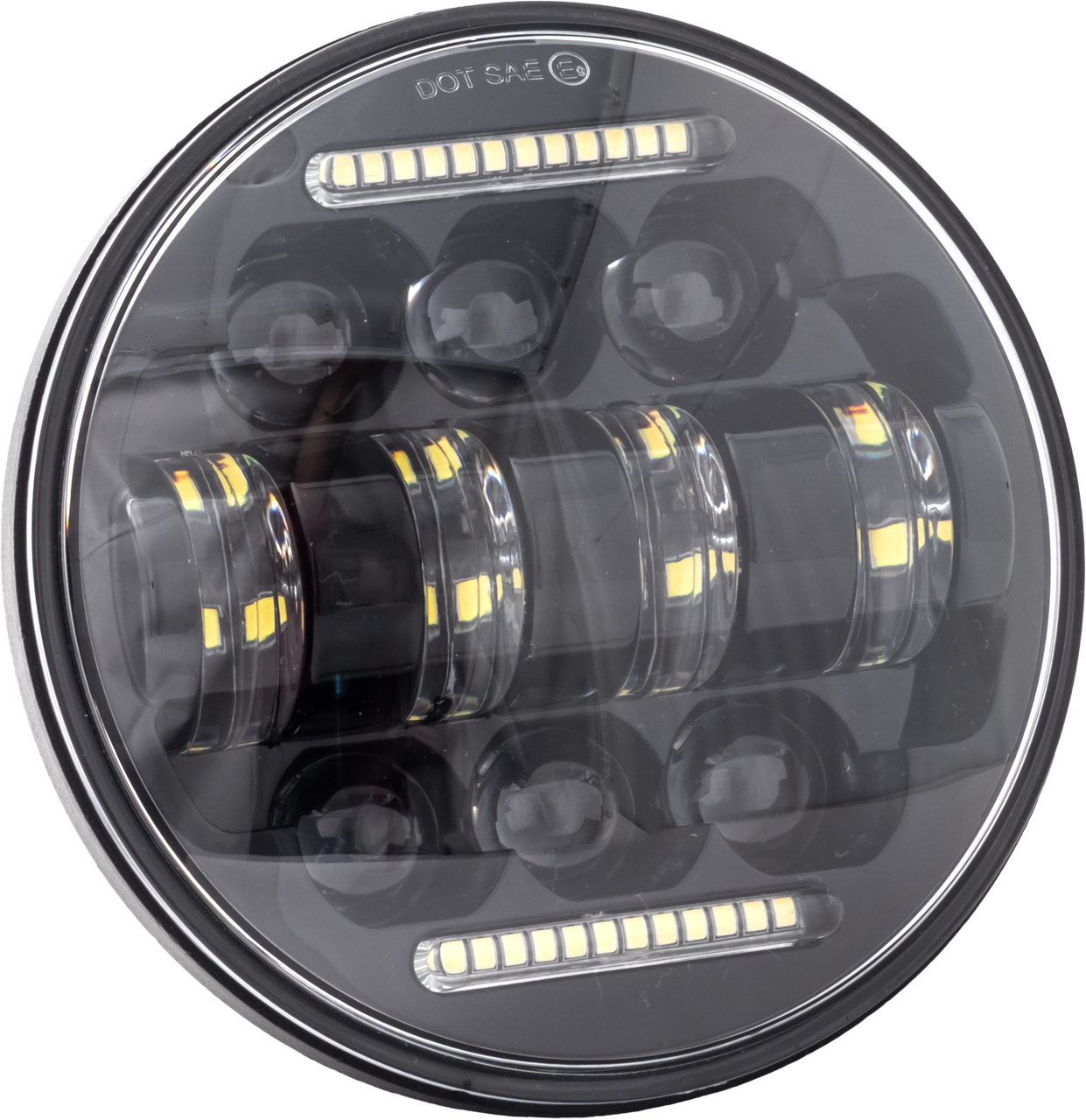 Letric Lighting Co 5.75" Led Headlight Black - LLC-LHC-5D