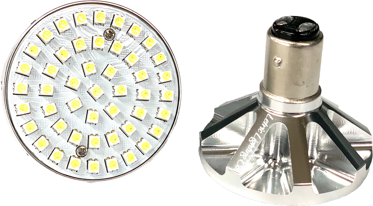 Letric Lighting Co Premium Bullet Led Insert 1156 Amber - LLC-P6A