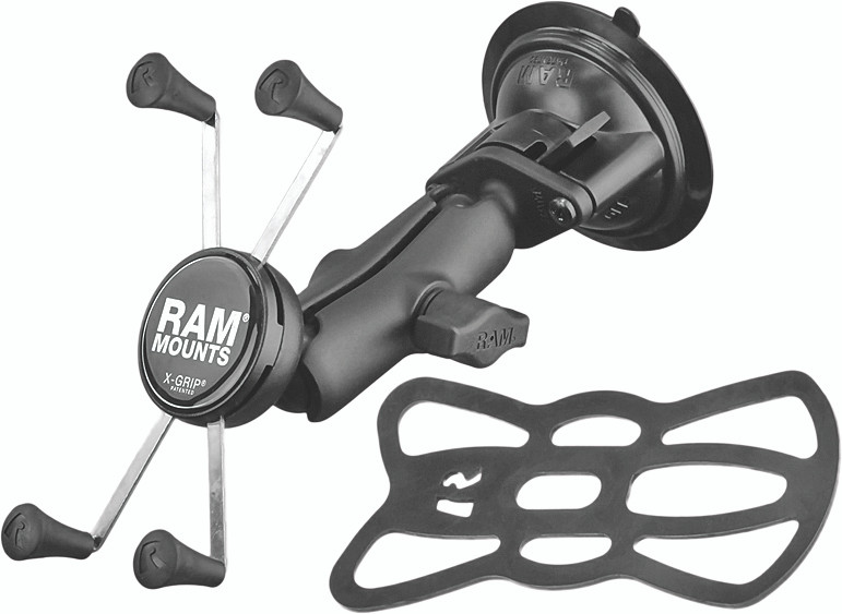 Ram Mount Ram Mount X-Grip Complete Kit Suction Mount Lg Phone/Phablet - RAM-B-166-UN10