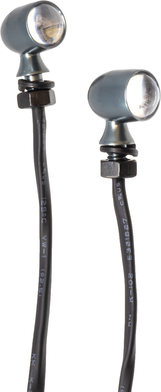 Letric Lighting Co 45C Mini Led Gun Metal White/Amber - LLC-45C-WA