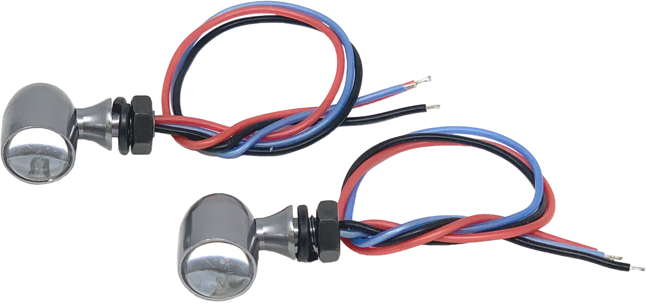 Letric Lighting Co 45C Mini Led Gun Metal White/Amber - LLC-45C-WA