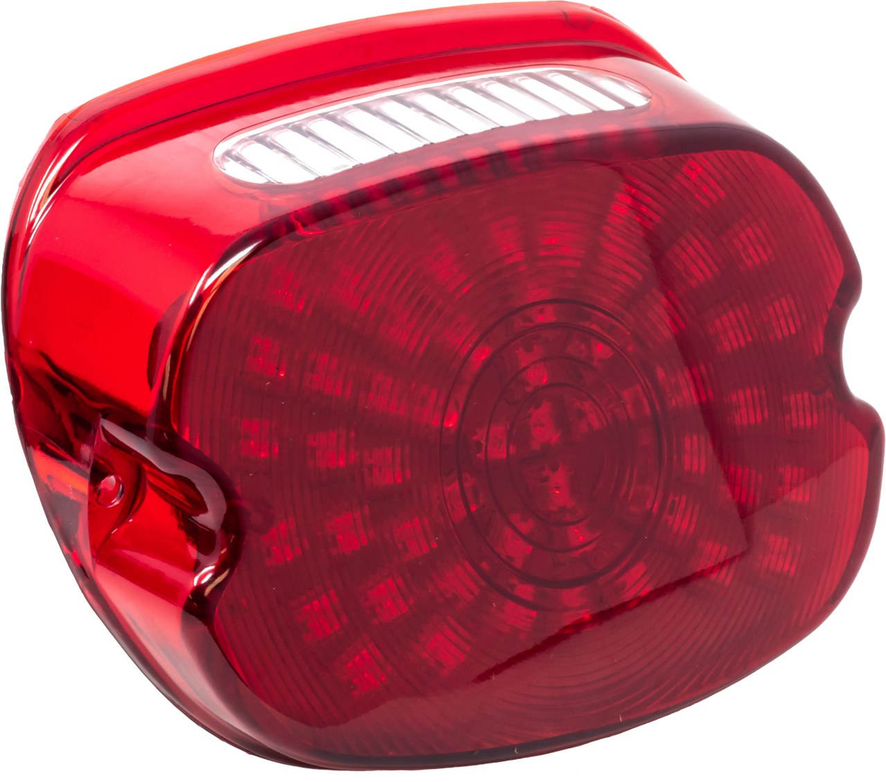 Letric Lighting Co Slantback So-Low Led Tailght Red Lense - LLC-SLTL-RT