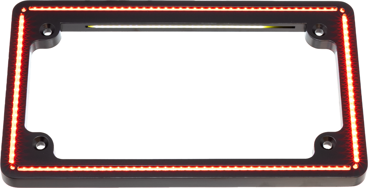 Letric Lighting Co Perfect Plate Light Gloss Blk Universal Fit - LLC-PPL-G