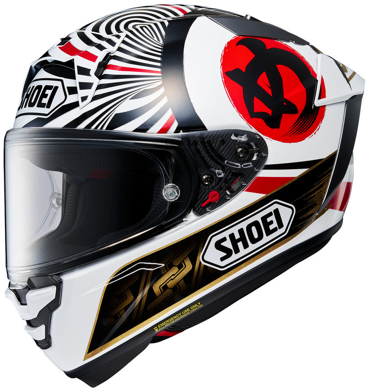 Shoei X-15 Mrqz Motegi 4 TC-1 Helmet - Speed Addicts