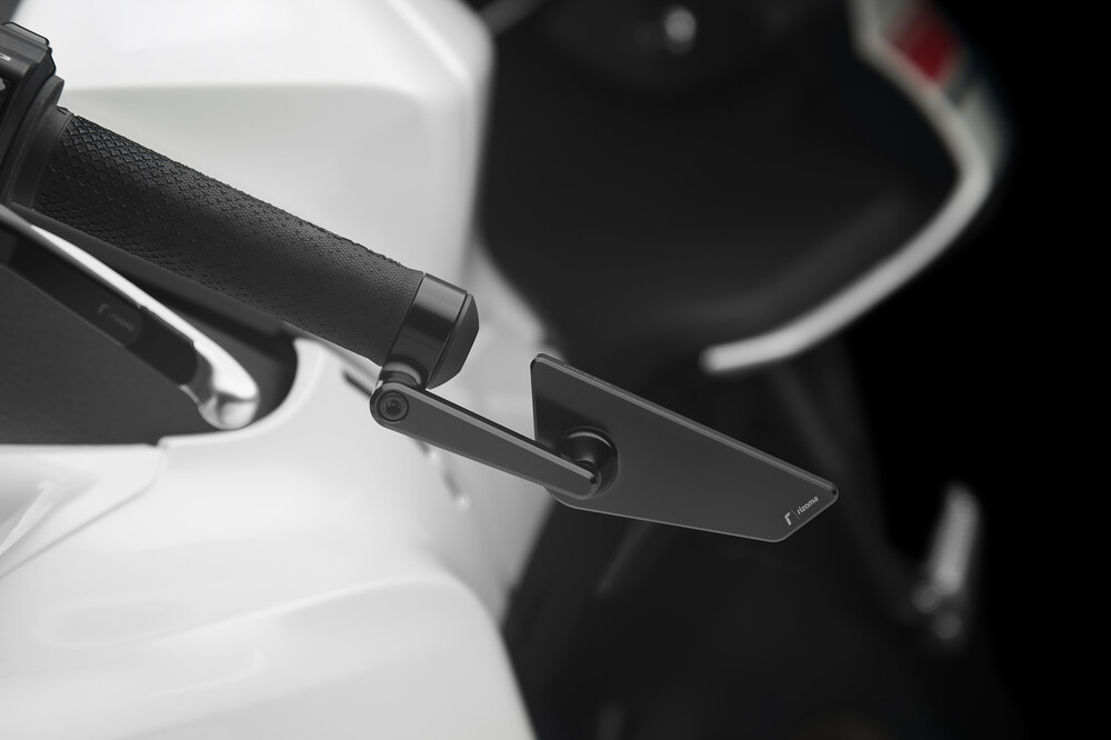 Rizoma Cut Edge Bar End Mirror Universal Right - BS295B