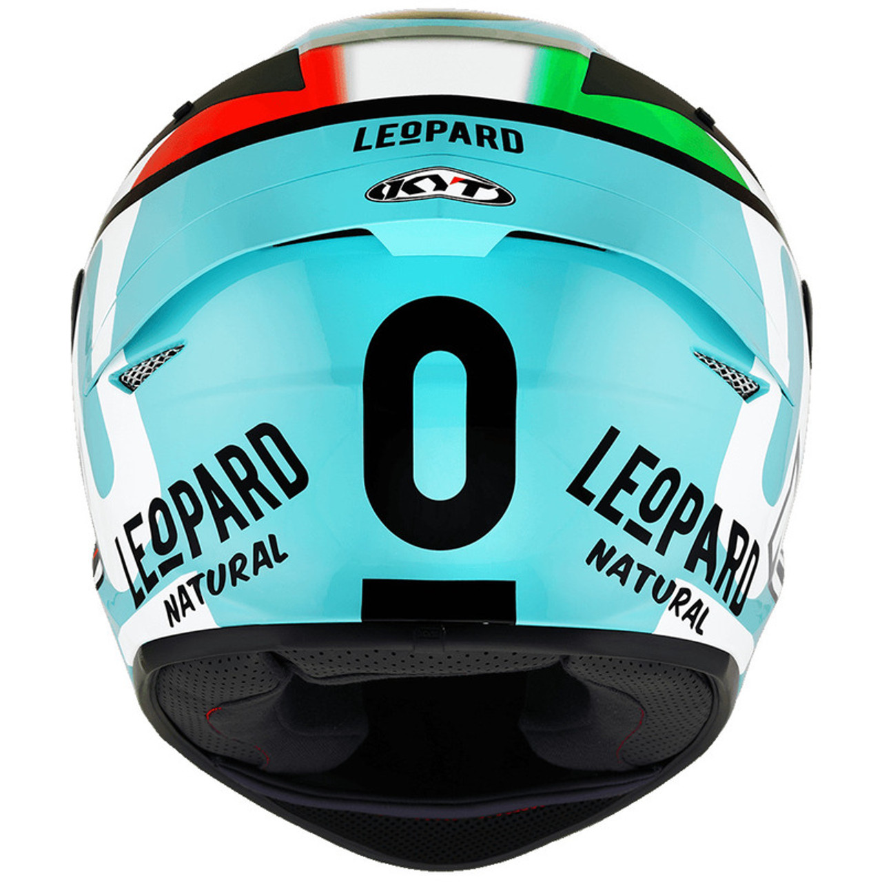 KYT TT Course Leopard Replica Tri Color Helmet