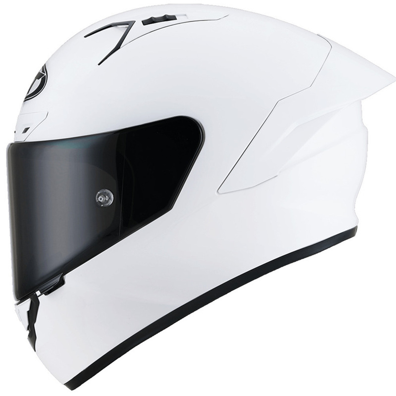 KYT NZ-Race Plain White Helmet