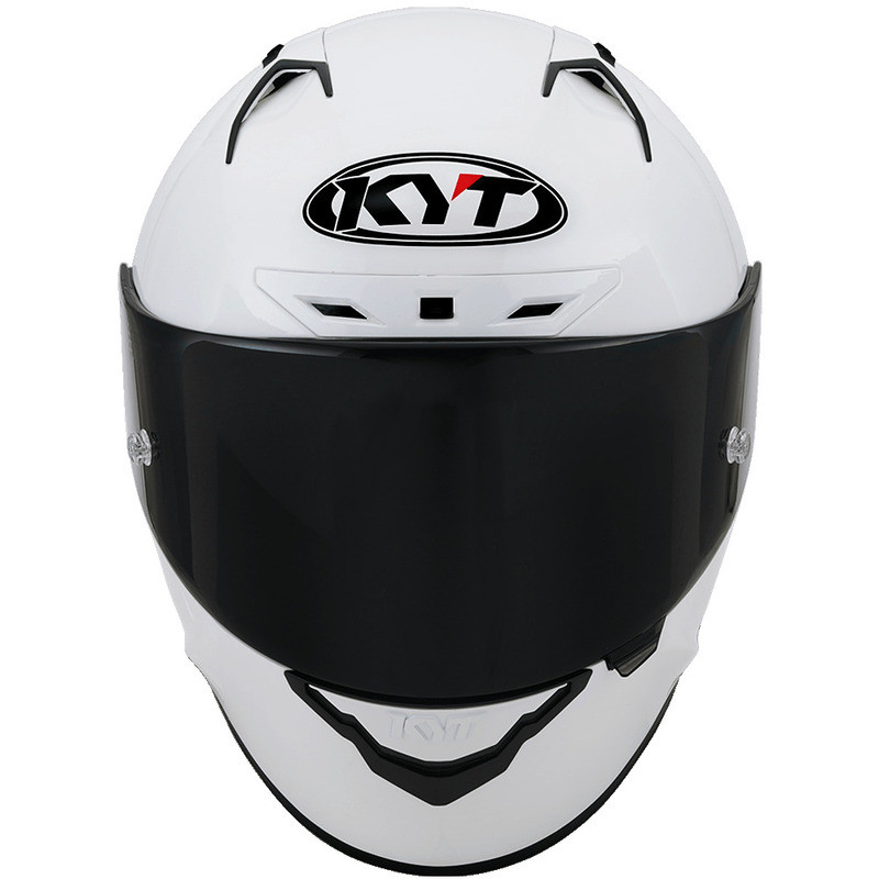 KYT NZ-Race Plain White Helmet - Speed Addicts