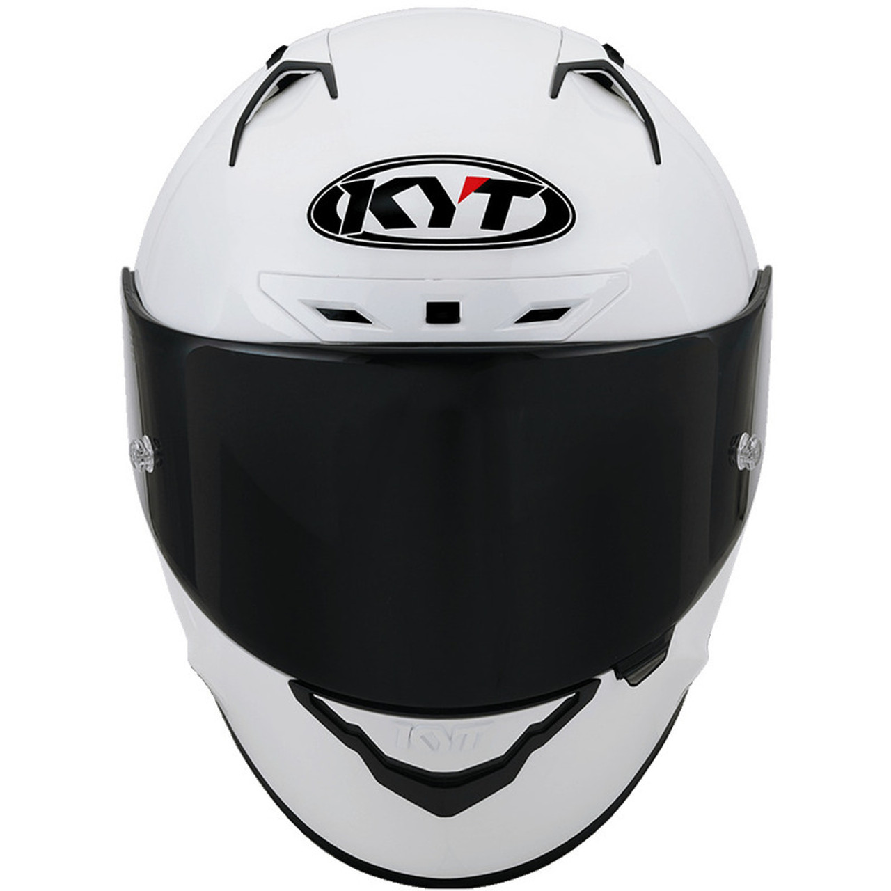KYT NZ-Race Plain White Helmet