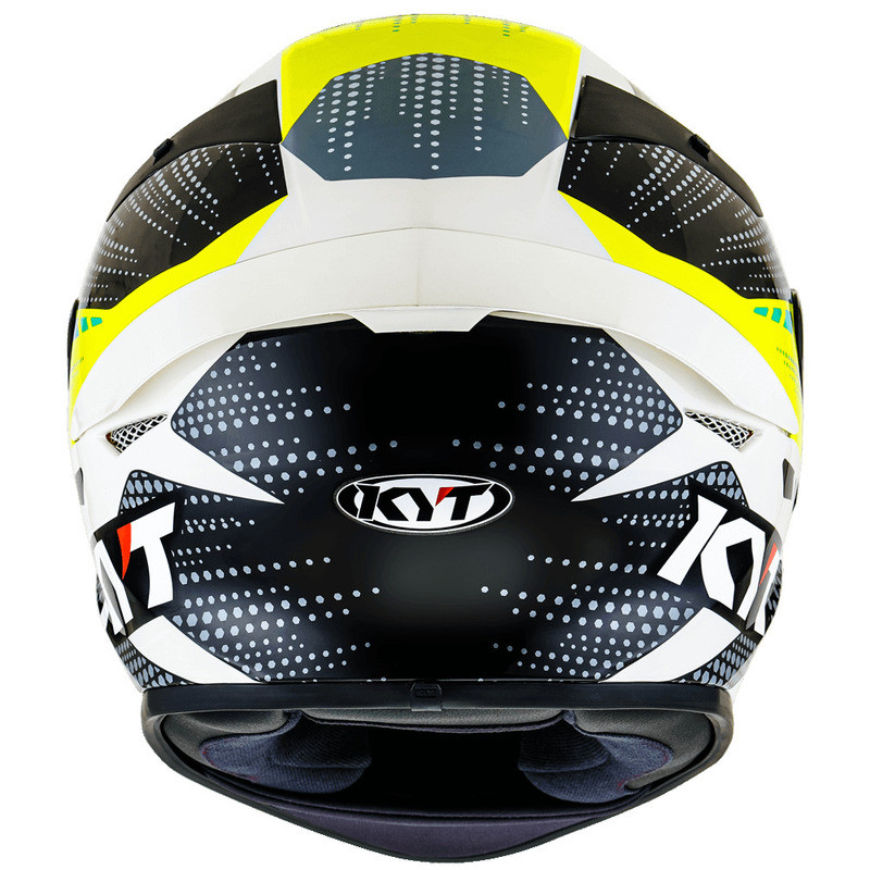 KYT TT Course Gear Black Yellow Helmet