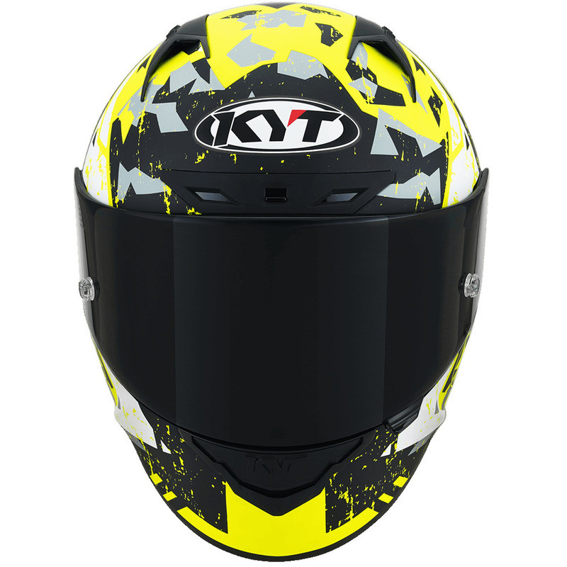 KYT NZ-Race Blazing Matte Yellow Helmet