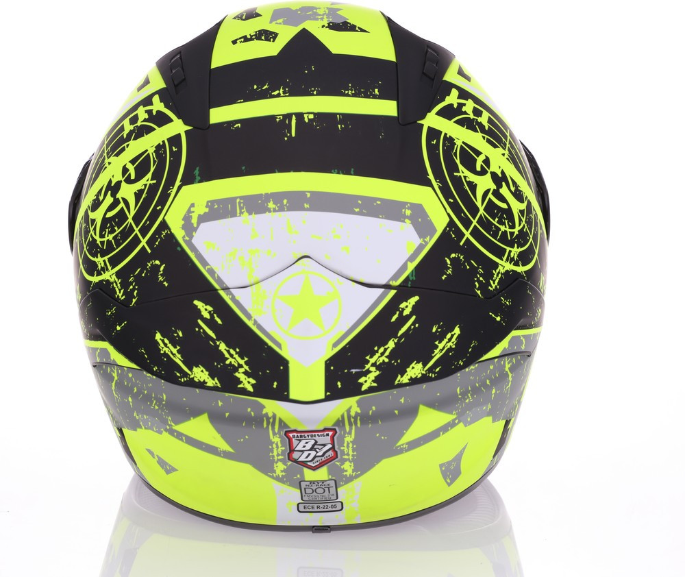 KYT NZ-Race Blazing Matte Yellow Helmet