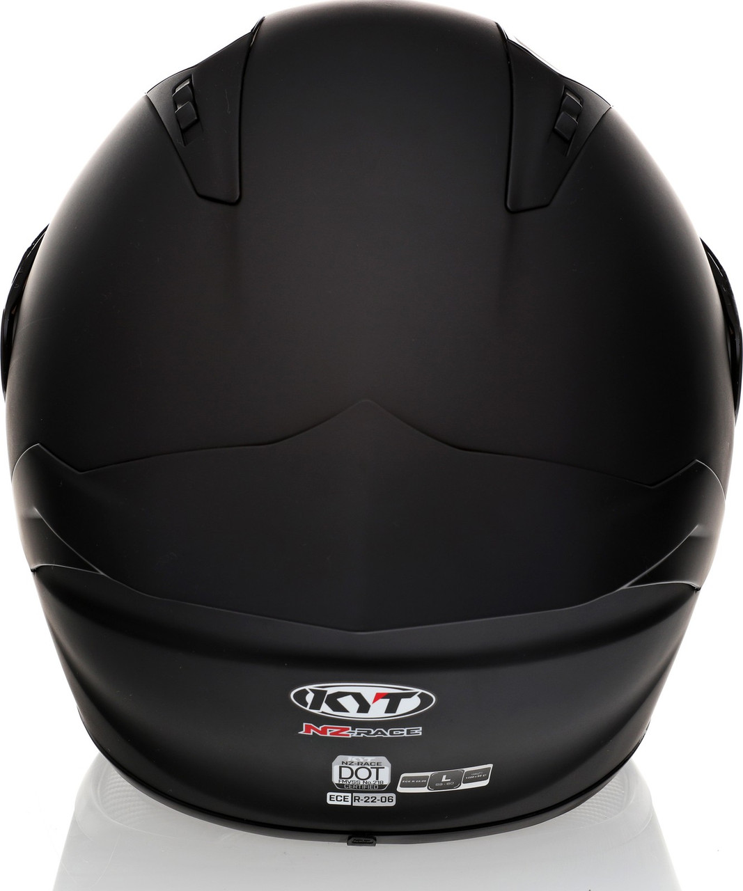 KYT NZ-Race Matte Black Helmet - Speed Addicts