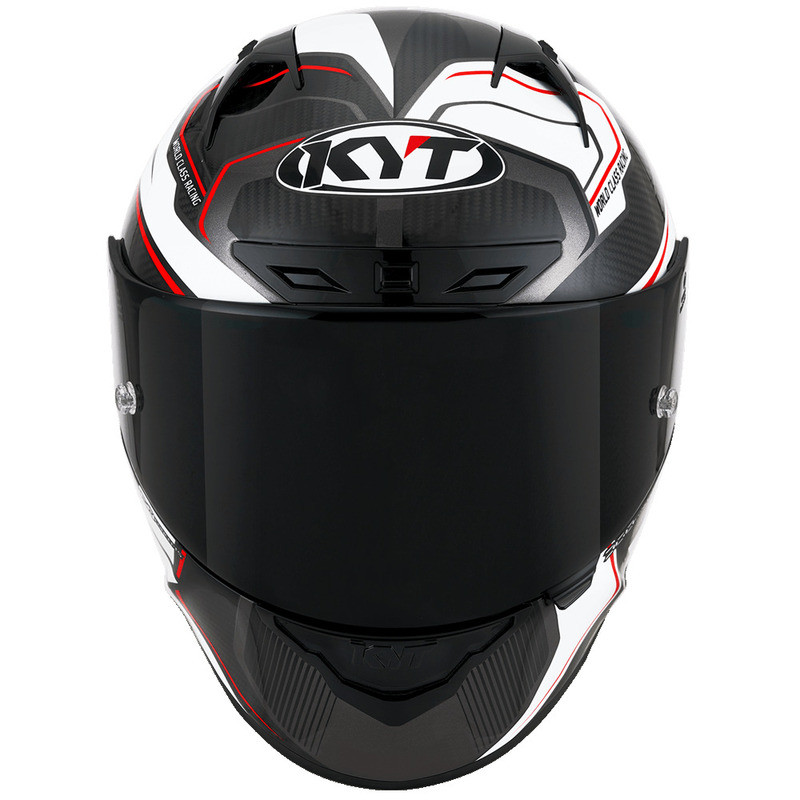 KYT NZ-Race Carbon Competition White Helmet