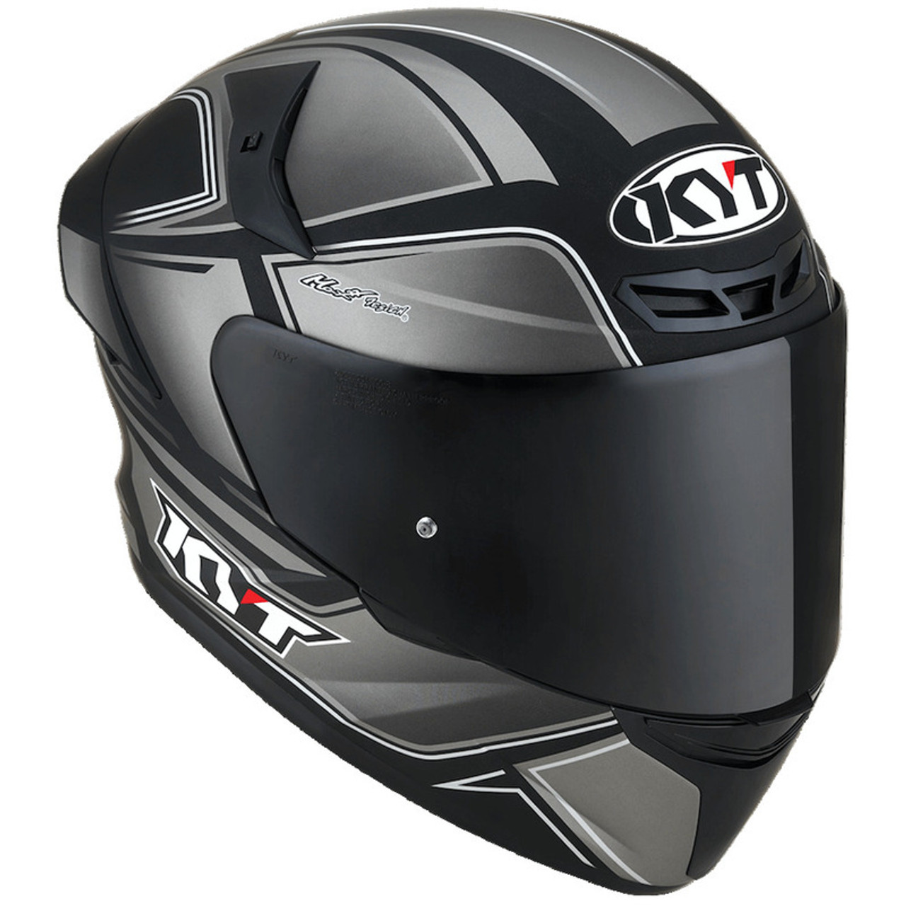 KYT TT Course Tourist Matte Cool Grey Helmet