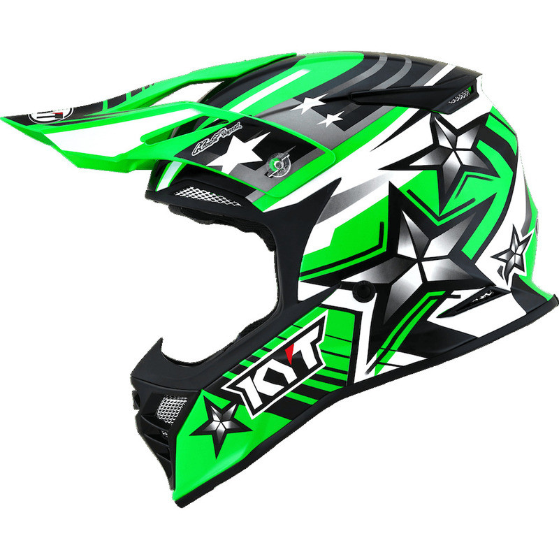 KYT Skyhawk Ardor Green Helmet