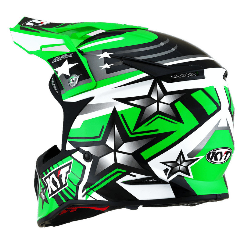KYT Skyhawk Ardor Green Helmet
