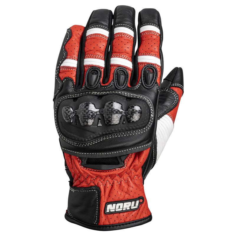 NORU Tekko Red Black Gloves