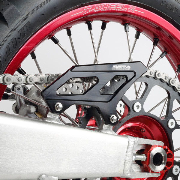 Zeta Heel Guard Black Suz - ZE81-2004