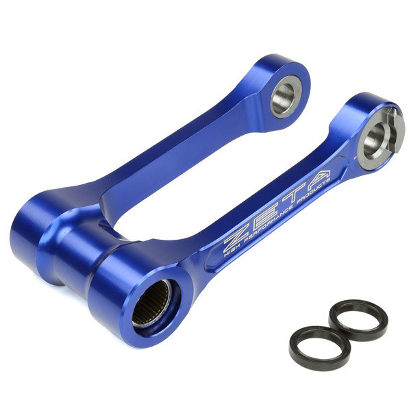 Zeta Adjustable Lowering Link Yam Blue - ZE56-01616