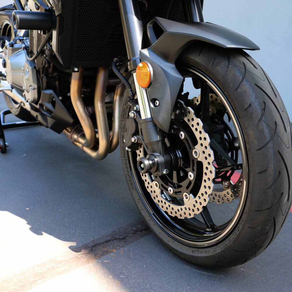 Shogun Motorsports Front Axle Sliders Black - 702-4849