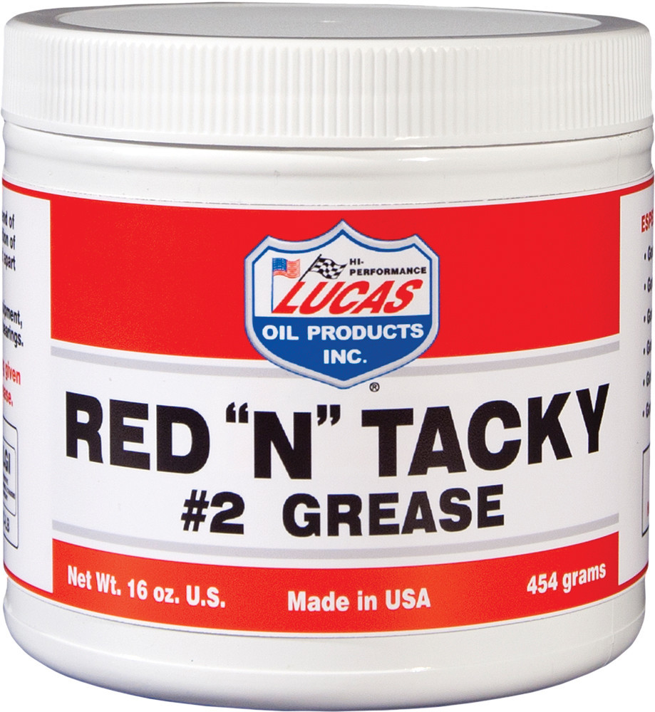 Lucas Red 'N' Tacky #2 Grease 1Lb Tub - 10574