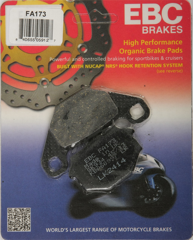 EBC Organic Brake Pads FA173