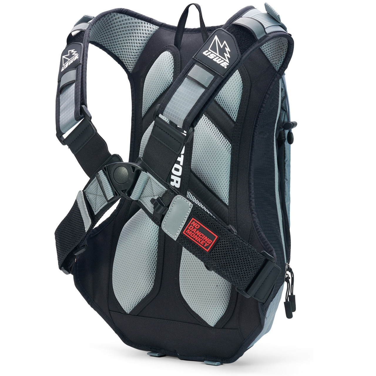Uswe Patriot 15 With Ce Sas-Tech Back Protector Black/Grey - 2150719