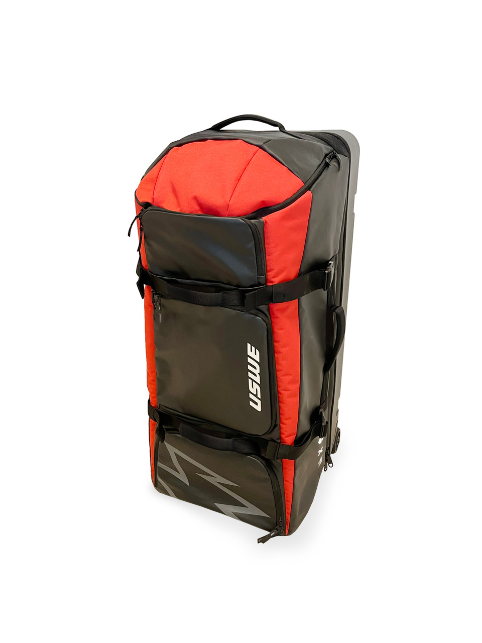 Uswe Buddy 150L Athlete Gear Trolley Bag Black/Uswe Red - 415004935