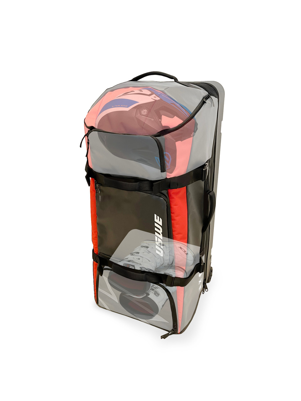 Uswe Buddy 150L Athlete Gear Trolley Bag Black/Uswe Red - 415004935
