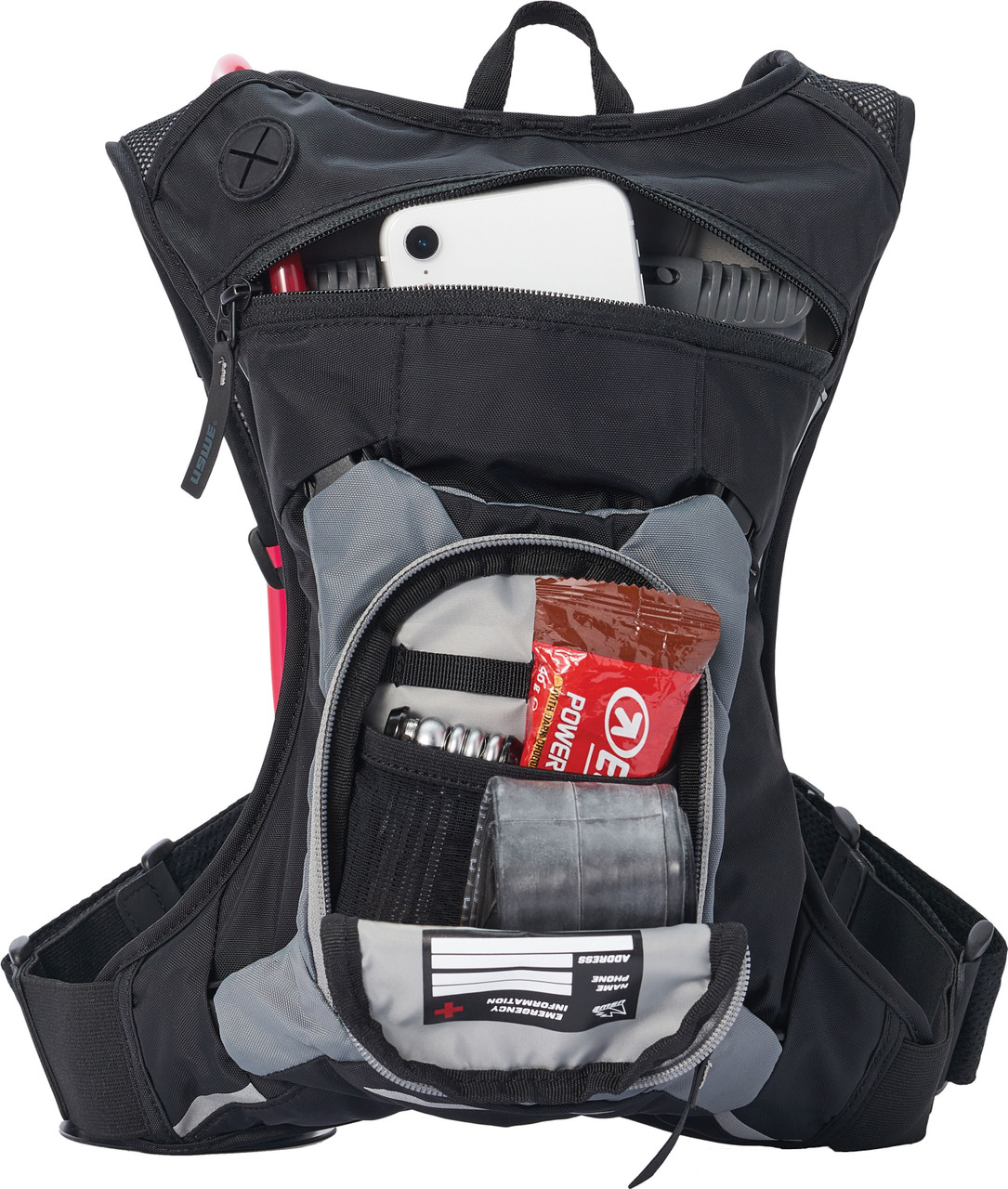 Uswe Moto Hydro 3 Adv Black Hydration Pack 2.0L Elite Pnp - 203059001
