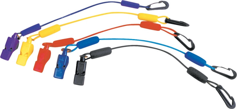 Wps Floating Whistle W/Lanyard (Bl Ue) - LVW-17 BLUE