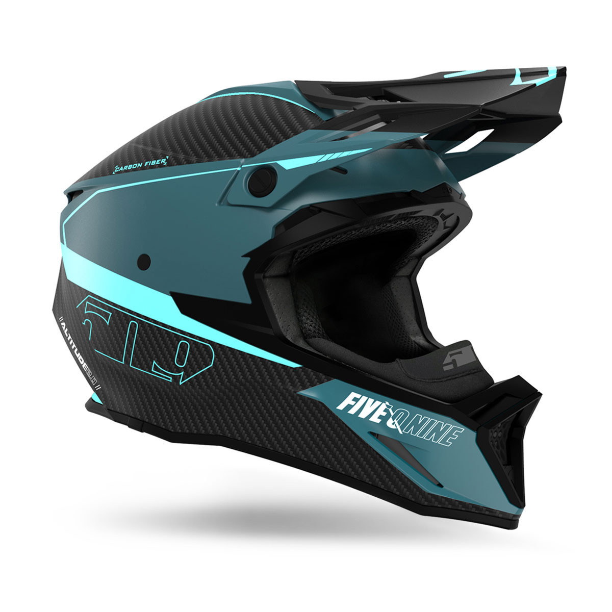509 Altitude 2.0 Carbon Fiber 3K Hi Flow Sharkskin Helmet