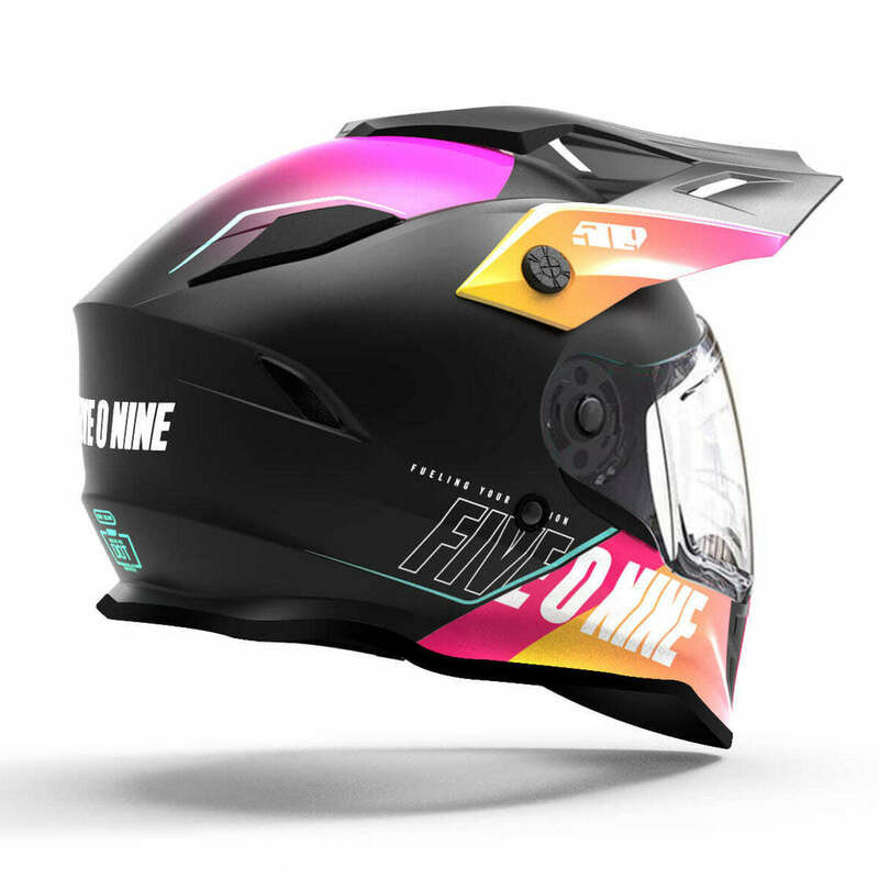 509 Delta R3L Ignite Oil Slick Helmet