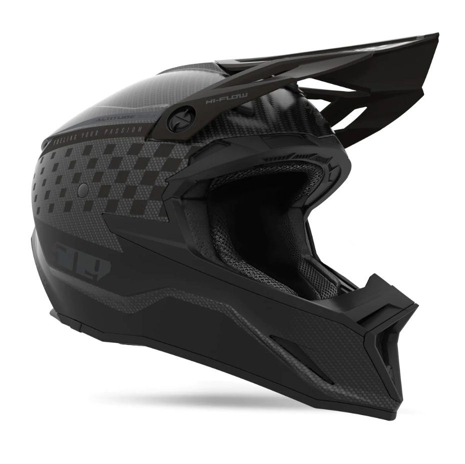 509 Altitude 2.0 Offroad Carbon Fiber Pro Speedsta Stealth Helmet