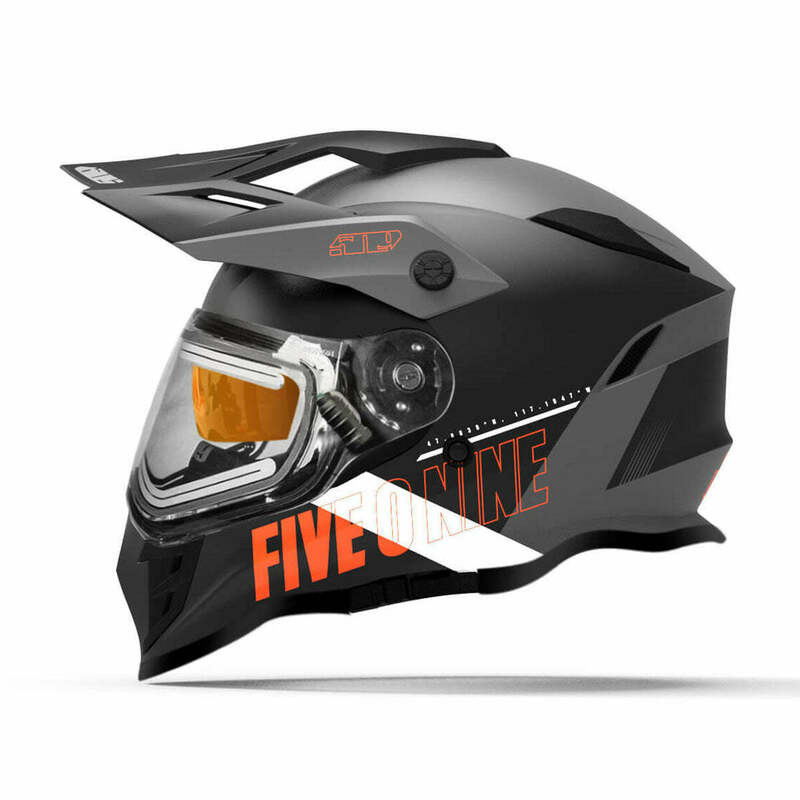 509 Delta R3L Ignite Orange Helmet