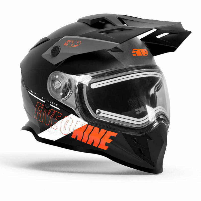509 Delta R3L Ignite Orange Helmet
