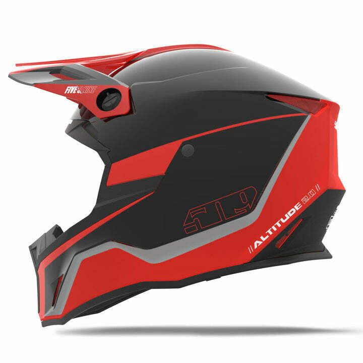 509 Altitude 2.0 Racing Red Helmet