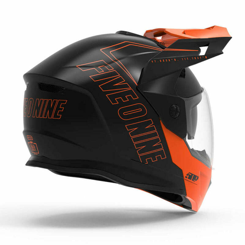 509 Delta R4 Ignite Orange Helmet