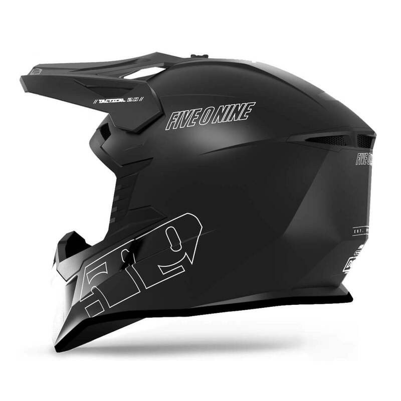 509 Tactical 2.0 Enduro Fidlock Black Helmet