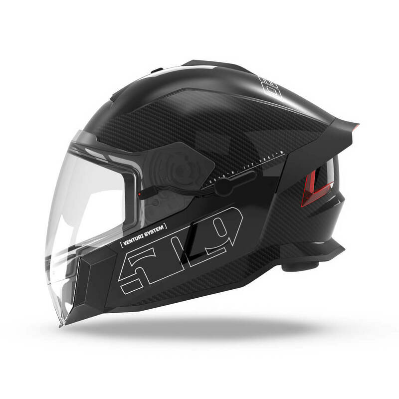 509 Delta V Carbon Ignite Black Legacy Helmet