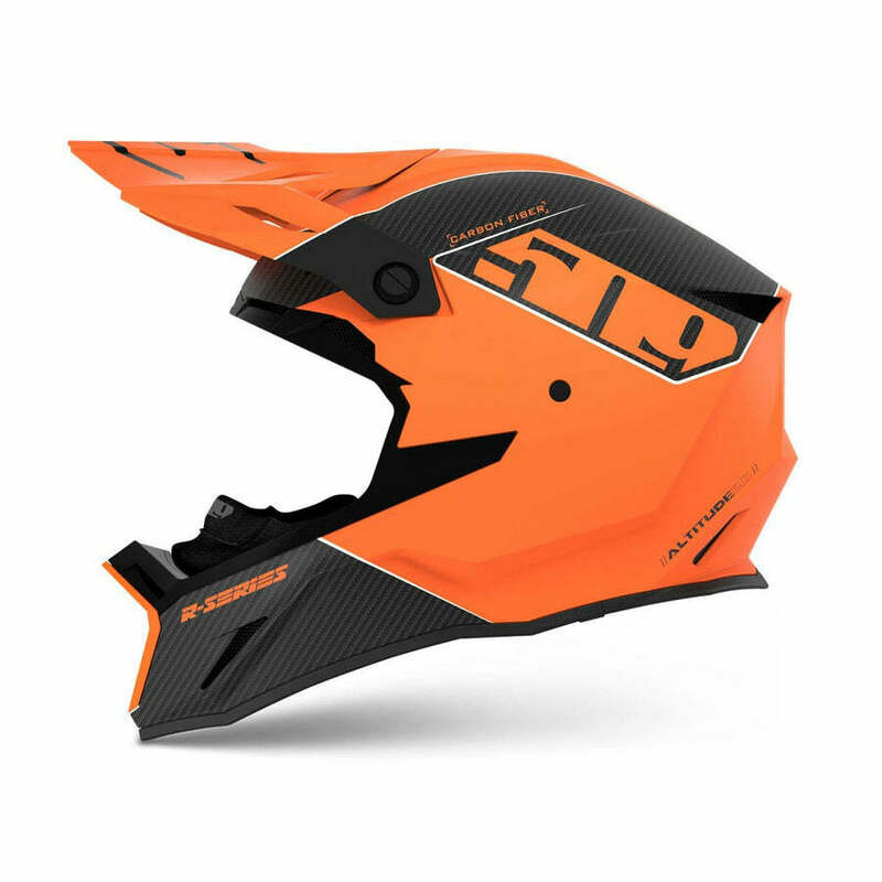 509 Altitude 2.0 Carbon R-Series Orange Helmet