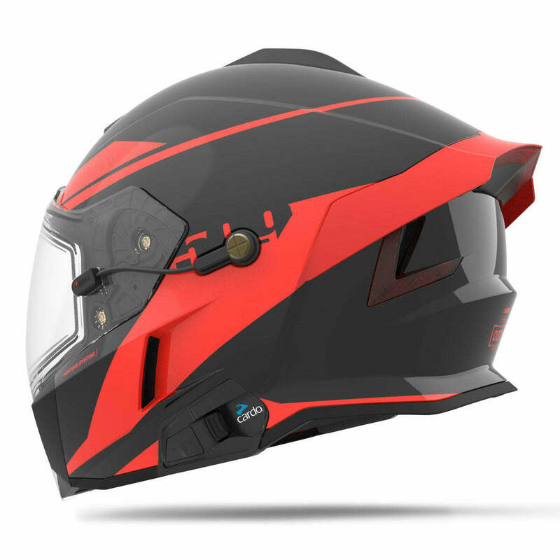 509 Delta V Commander Racing Red Helmet