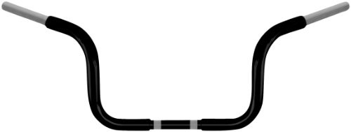 Wild 1 Chubby Bagger Bar Black 10" - WO575B