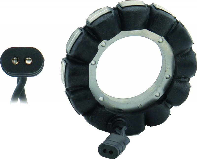 Accel Stator Assy 22 Amp Flt Fxst Molded - 152103